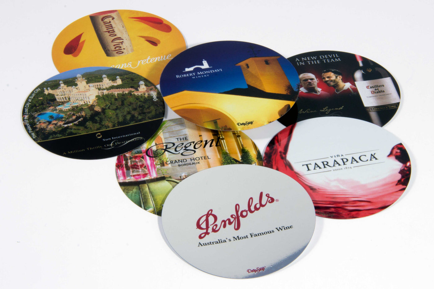 DropStops mit Logodruck