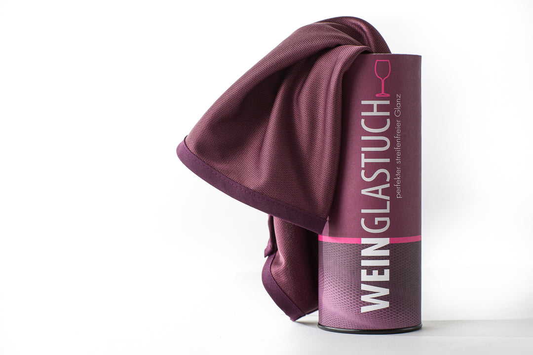 Wein-Glastuch Dekanter Profi, bordeaux