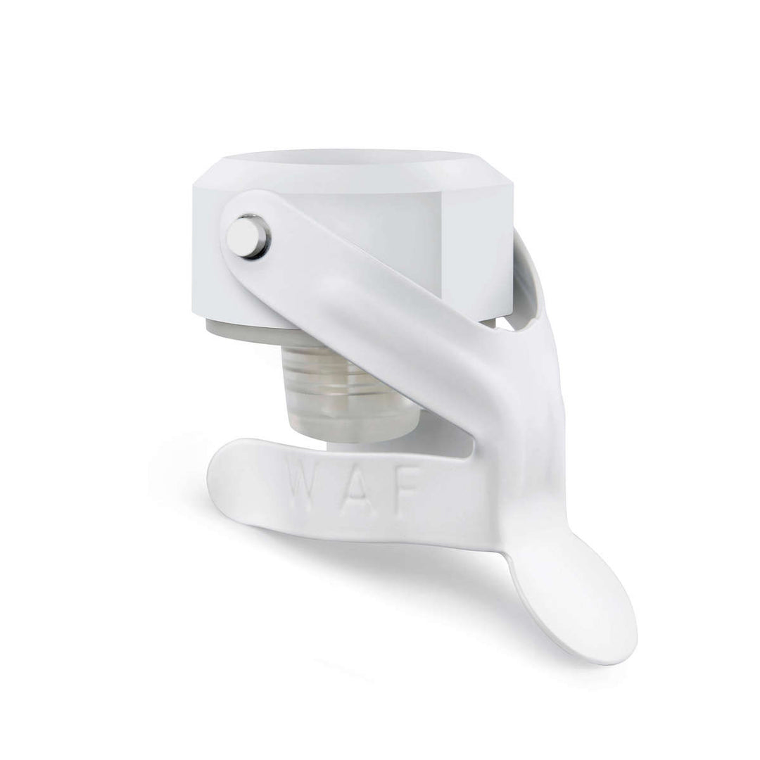 Sektflaschenverschluss Tappo schwarz matt mit Logodruck