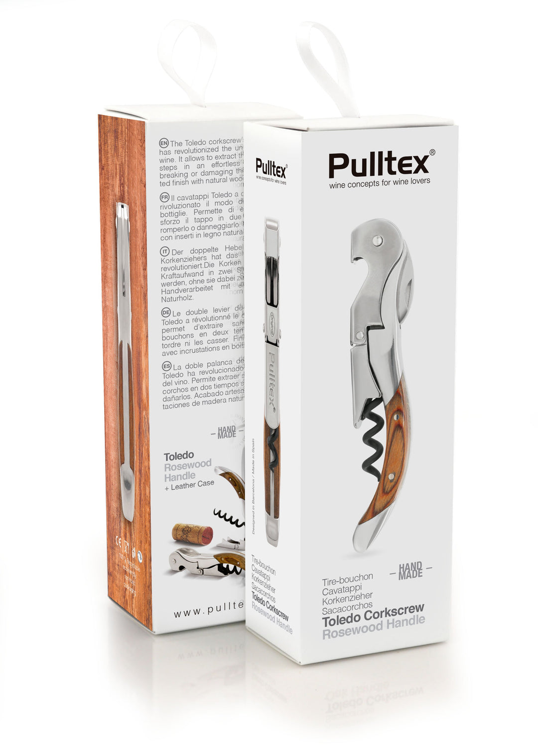 Sommeliermesser Toledo mit Holzgriff Rosenholz