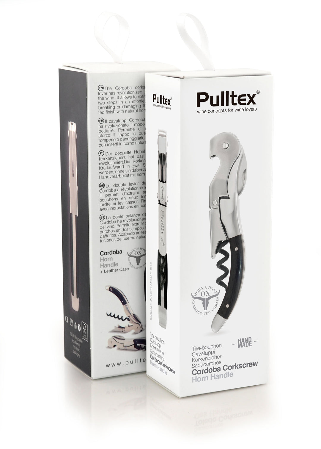 Sommelier Kellnermesser Cordoba,  schwarzes Horn