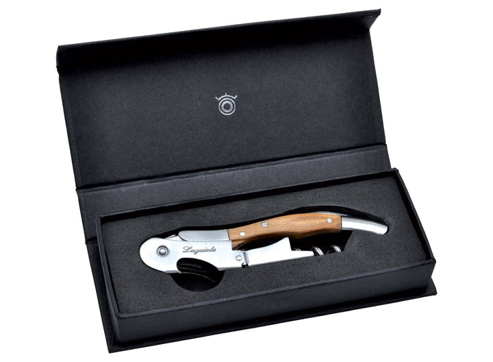 Art de Laguiole Kellnermesser mit Griff aus Olivenholz