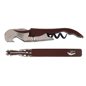 Pulltaps Basic Line mit Traube-Druck, bordeaux, 6er VE