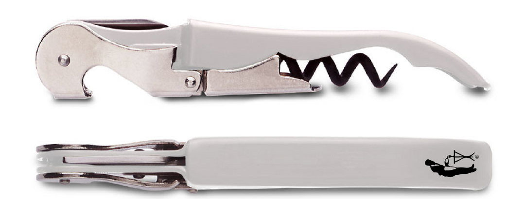 Pulltaps Basic Line mit Kellneraufdruck weiß, 10er VE