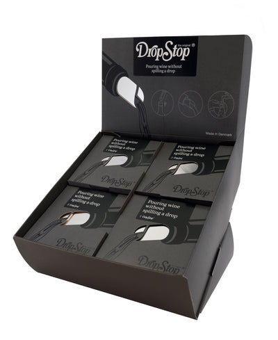 Dropstop Silber in schwarzer Geschenkverpackung