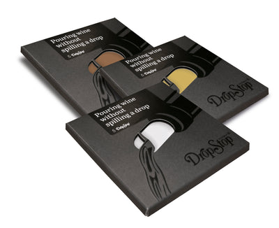 Dropstop Silber in schwarzer Geschenkverpackung