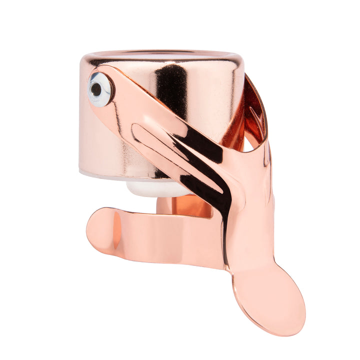 Sektflaschenverschluss Tappo verchromt mit Logodruck