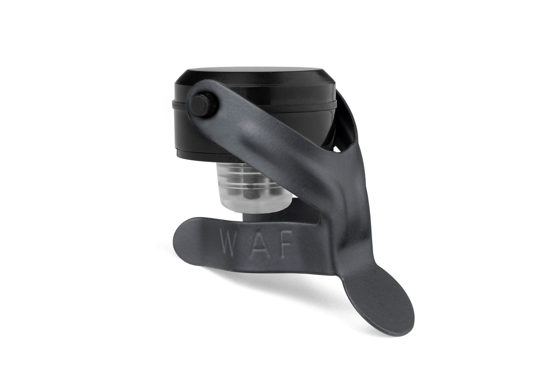 Sektverschluss Tappo schwarz matt, 10er VE