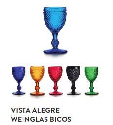 Weinglas BICOS blau 4er VE    SALE