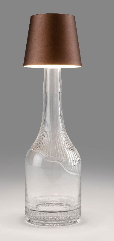 LED Flaschenlampe ONE-LIGHT - Bronze