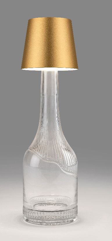 LED Flaschenlampe ONE-LIGHT - Gold